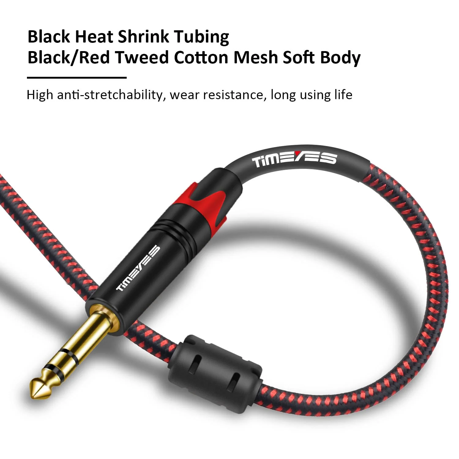 1/4'' TRS to XLR Female Cord 15M, 6.5mm to XLR 3-Pin Female Microphone Cable, XLR to 6.35mm TRS Jack Stereo Instrument Cord, Balanced Quarter Inch TRS to XLR Plug Mic Cable 6.5mm to XLR 50FT 15M/50FT - Image 3