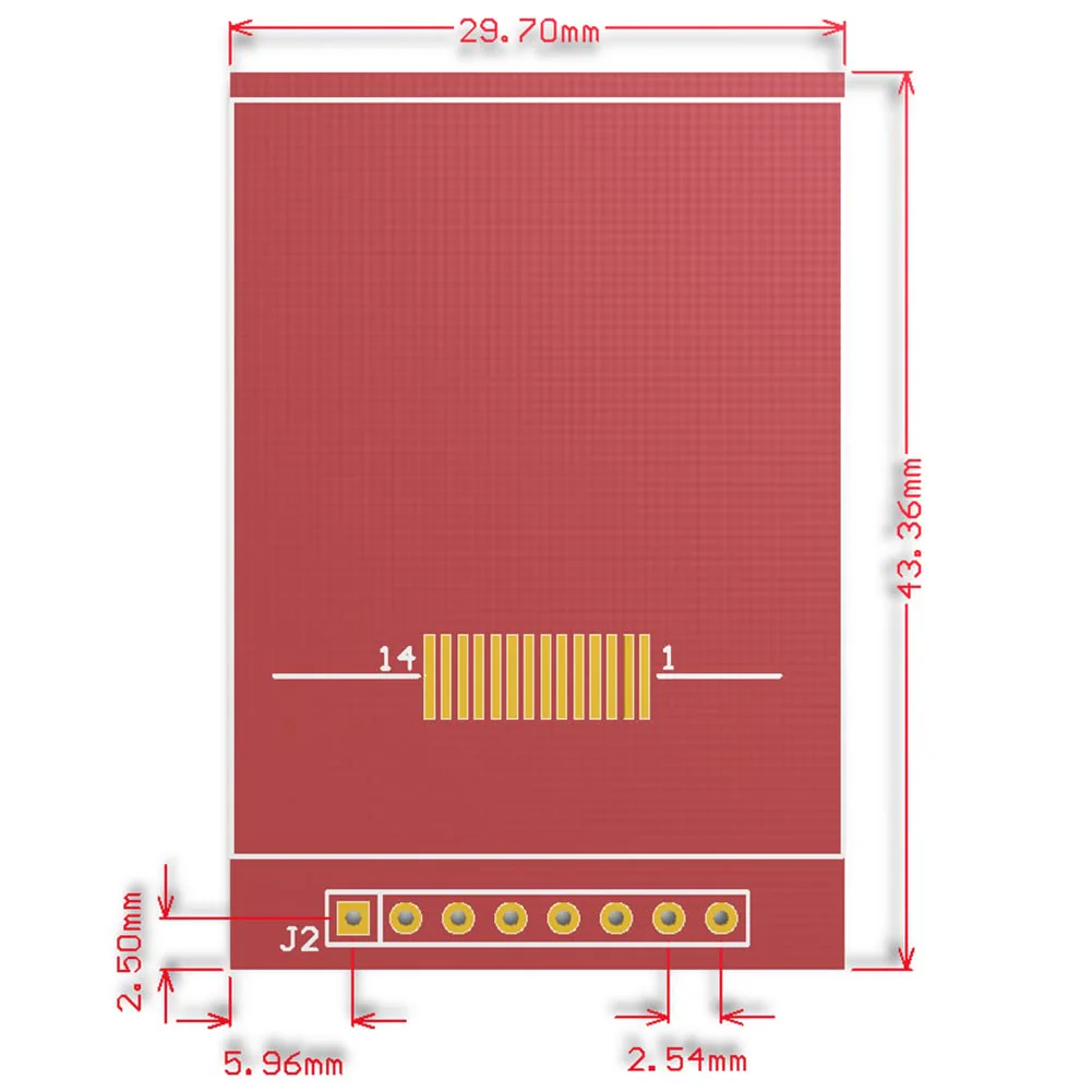 1.44" inch TFT LCD Display Screen Module 3.3V RGB 65K 128x128 4-Wire SPI ST - 7735S for Arduino 2560 ESP32 Development Board (Pack of 2) Pack of 2 - Image 5