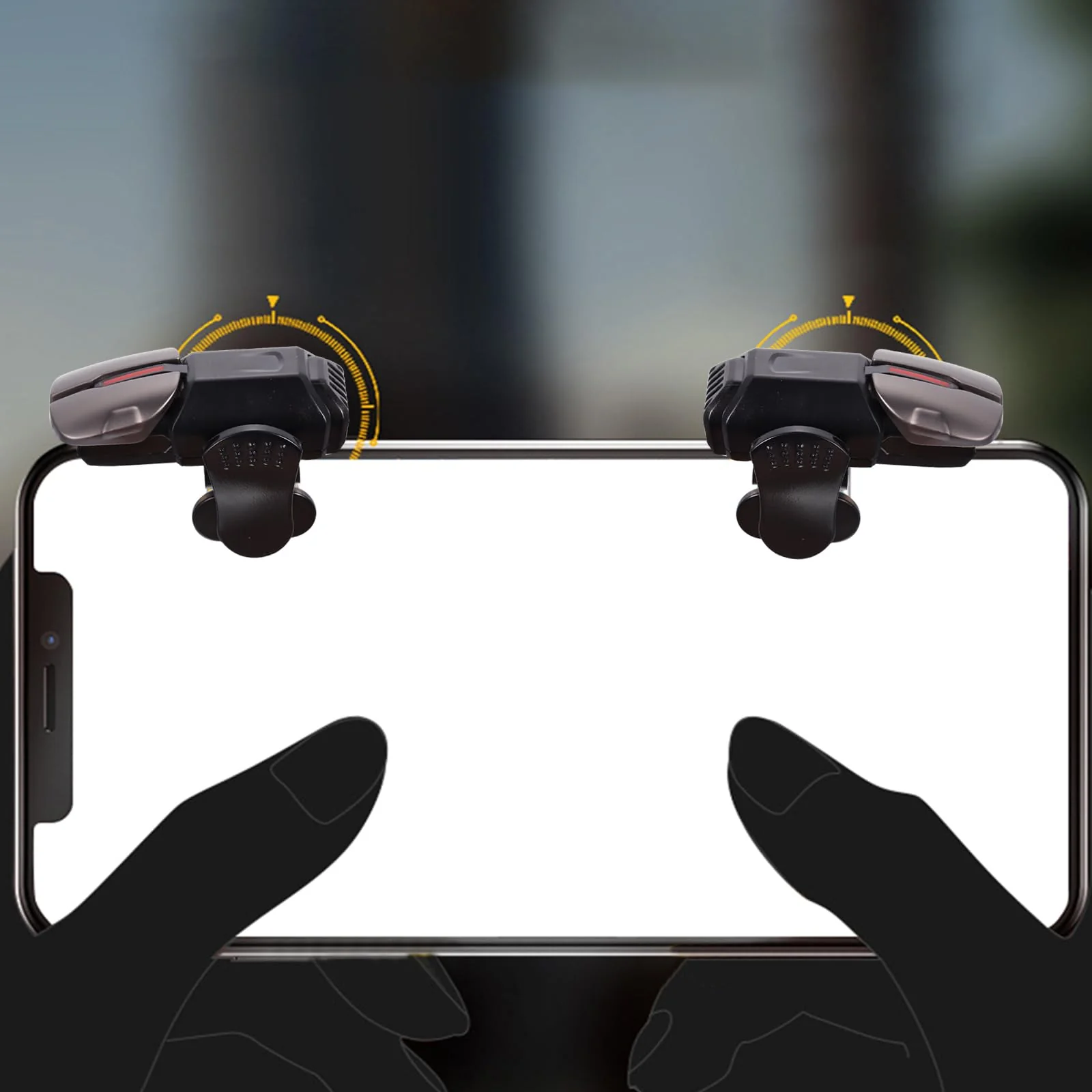 1 Pair Mobile Game Triggers Professional Gaming Controllers for iOS Sensitive Aim & Fire Joysticks for Mobile Gaming - Image 7