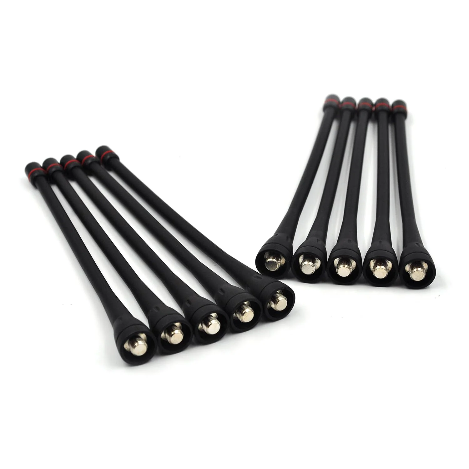 (10-Pack) FA-SC57U UHF 400-470MHz Whip Antenna for ICOM IC-F4 IC-F21 IC-F24 IC-F25 IC-F26 IC-F4000 IC-F4001 IC-F4002 IC-F4003 IC-F4029 IC-F4101 Two Way Radio