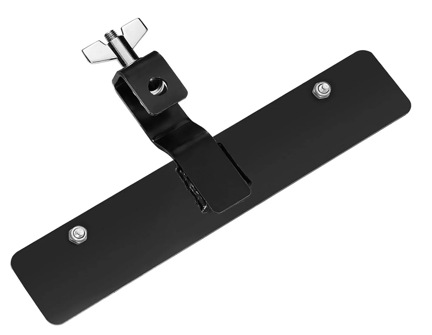 10" Percussion Crasher Sound Effect with Guiro Style Steel Playing Surface and 3/8" Mounting Eye Bolt for Percussion Rigs and Drum Set Accessory - Image 3