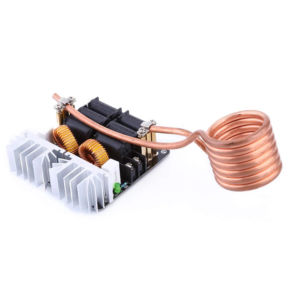 1000 W Induction Heating Module, ZVS Induction Heater, Induction Heating Module, Mini Channel Coil Set, Induction Heating Module, High Frequency Induction Heating Board Module - Image 2