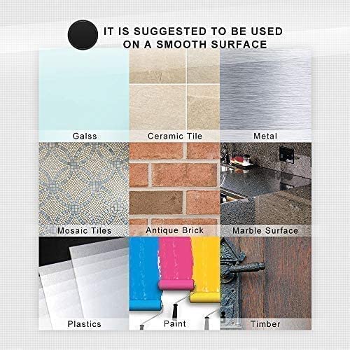 10pack Removable Silicone Sticky Anti-Slip Gel Pads Magic Gel Mat Stick to Car Dashboard Glass Mirrors Metal Tile Wall Kitchen Cell Phone Stand Recipe Holder Non-Slip Rug Pet Bowl Mat Pad - Image 8