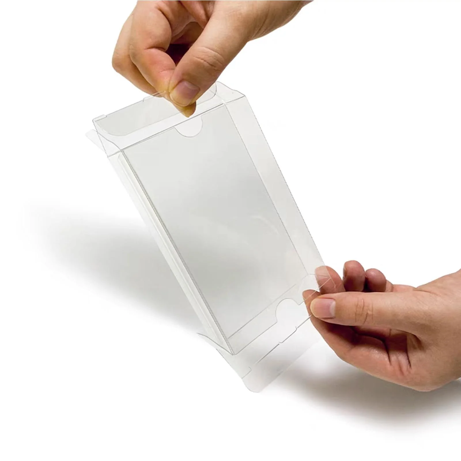 10PCS Clear Dust-Proof Resealable Protective Outer PET Display Sleeves for Cassette Tape - Image 3