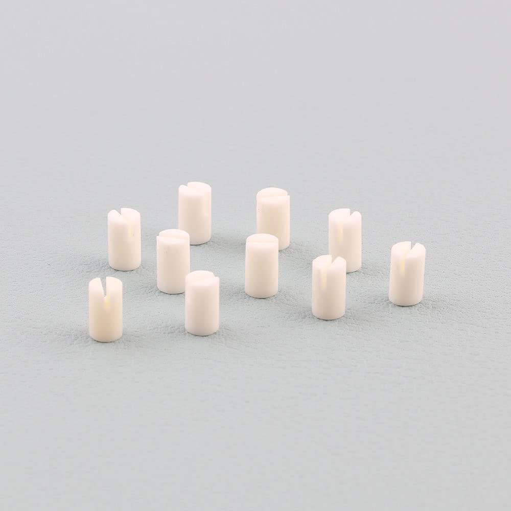 10pcs Real Bone Banjo 5th String Nut for 5 String Banjo 5x3mm - Image 2