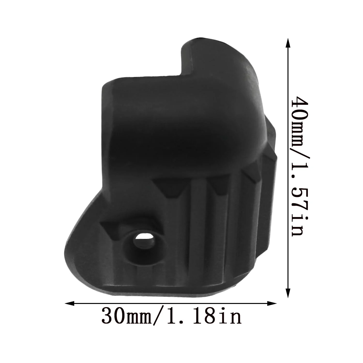 10PCS Speaker Corner Protectors Furniture Anti Collision Plastic Corner Guards for Wooden Items Tables Cabinet Corners Toolboxes Guitar Amplifier Speaker Corner Protection - Image 2