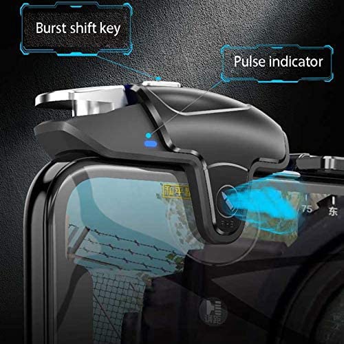 11 in 1 PUBG Mobile High Frequency Triggers with cooling fan, PUBG Mobile Phone Game Controller with cooler for PUBG/Fortnite/Call of Duty, 40 Shots per second (Max) (Memo) Memo - Image 3