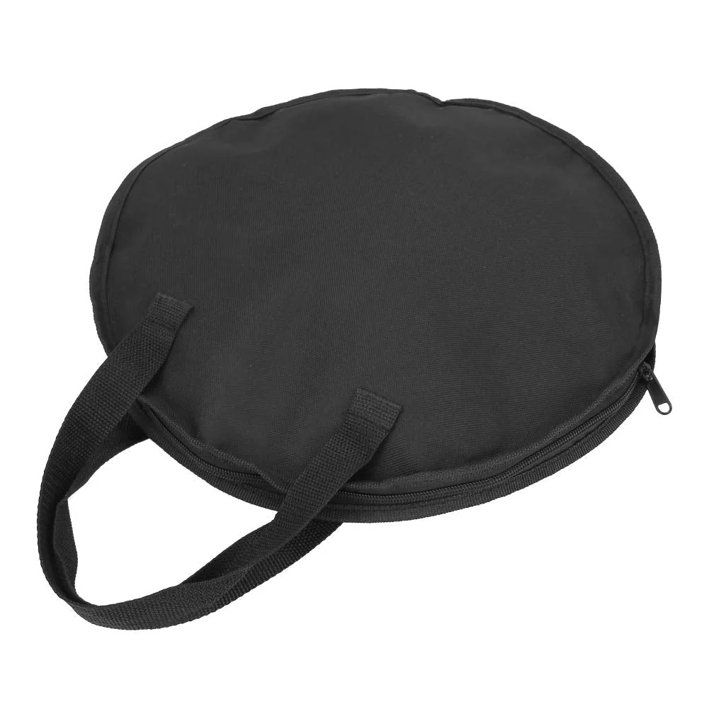 12 Inch Dumb Drum Bag,Rust-Proof Oxford Cloth Dumb Drum Practice Pad Bag with Zipper for Dumb Drum Storage - Image 2