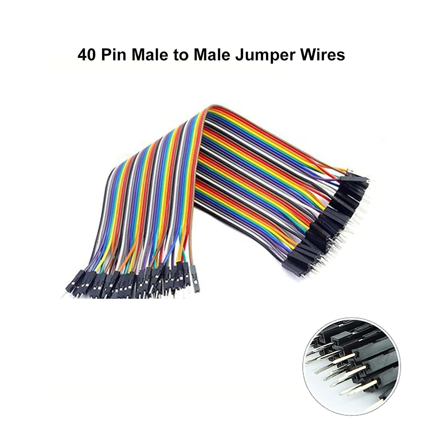 120 Pin Dupont Jumper Wires, 20 cm Wire Length (40Pin Male to Female, 40Pin Male to Male, 40 Pin Female to Female), with Arduino and Raspberry Pi Projects (Set of 3) 1 Pack (Set of 3) - Image 6