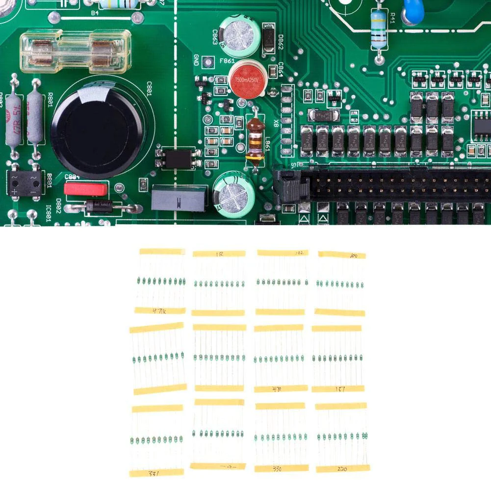 120pcs Inductors 1/4W 1UH - 1MH 12 Inductor Colour Ring Standard Inductor for Electronic Part - Image 5