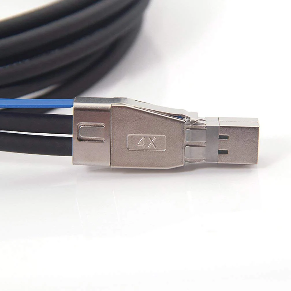 12G Mini SAS HD SFF-8644 to SFF-8644 SAS3.0 Cable for Hard Disk Server, SAN, Raid Card, 100-Ohm, 0.5-m(1.6ft) 0.5m 1 - Image 5