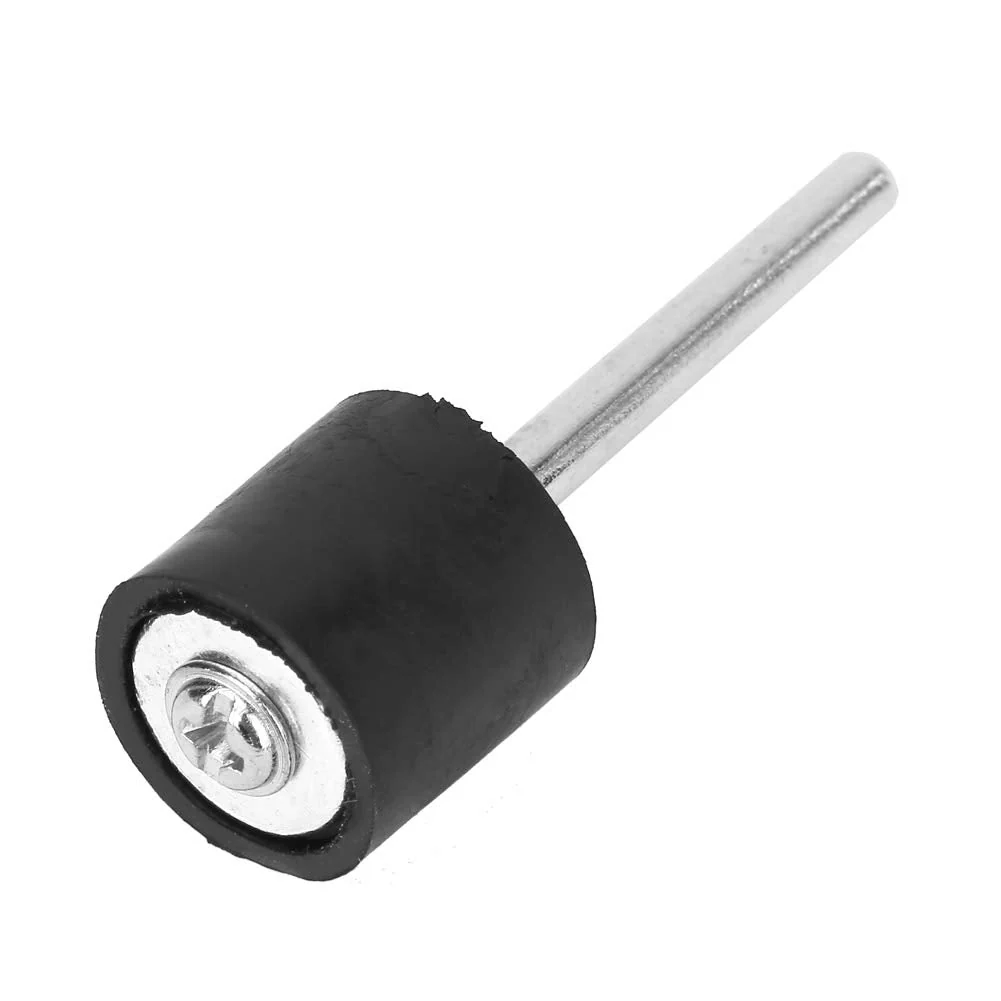12pcs Drum Rubber Stand Sleeve Iron Polishing Grinding Drum Holder Rubber Mandrel 1/8" Shank Grinding Sleeve for Electric Rotary Tool Attachments - Image 2