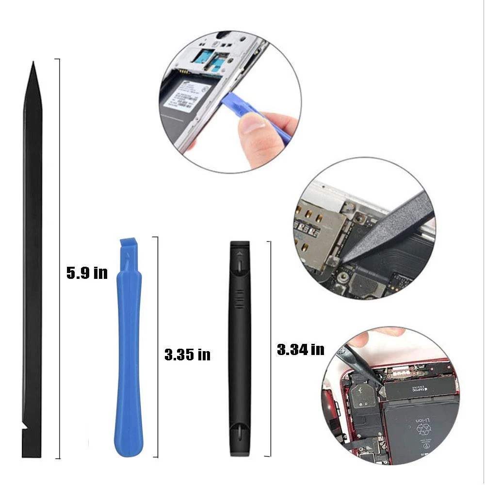 15 in 1 Torx Screwdriver Set with T3 T4 T5 T6 T8 T10 Security Torx screwdriver and ESD tweezers, Magnetic Screwdrivers Precision Repair Kit for Xbox, iPhone, PS4, Macbook, Watch, Electronics - Image 4