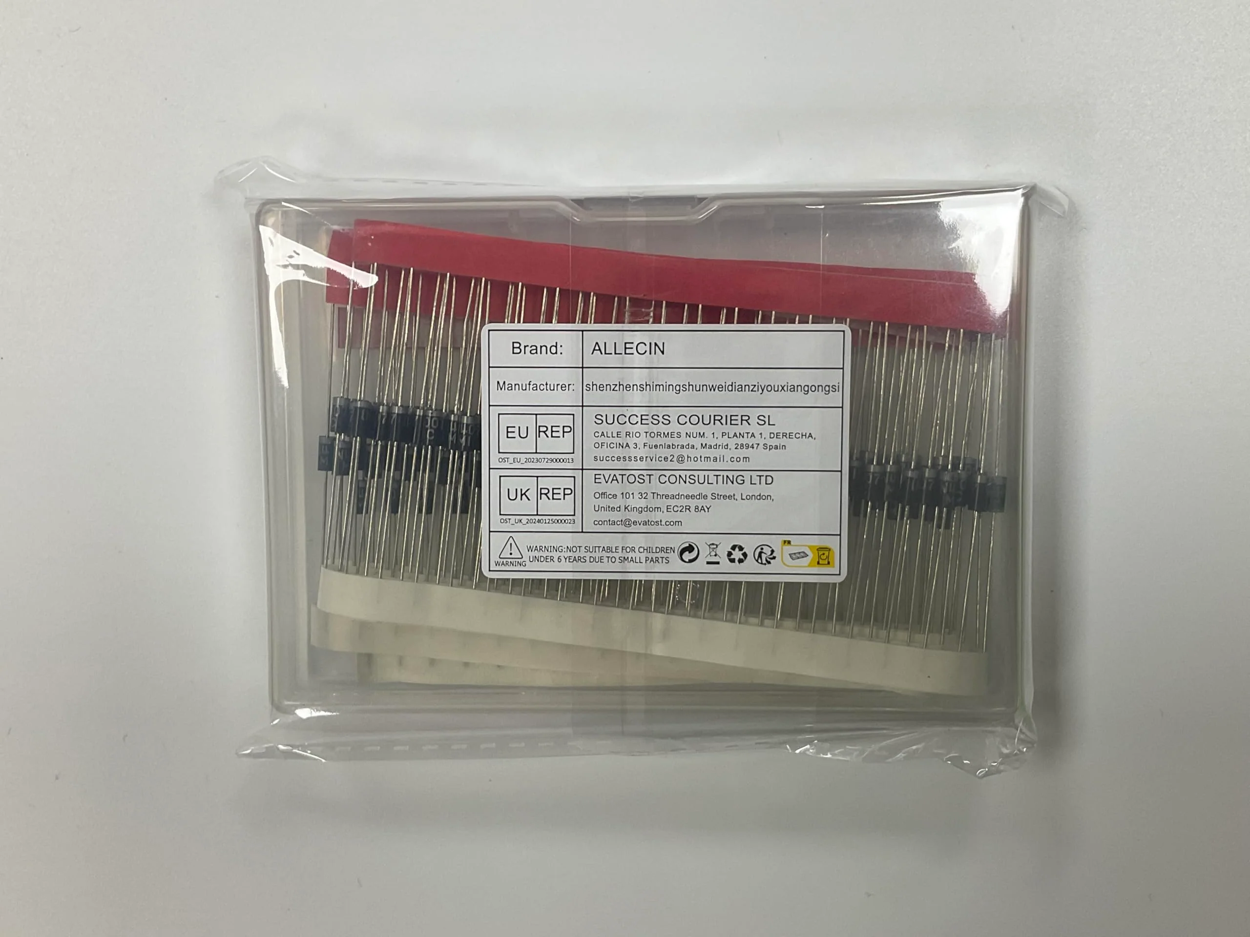 150Pcs 1N4007 IN4007 Rectifier Diode 1A 1000V 4007 Doorbell Diodes 1 Ampere 1000 Volt Dioden DO-41 Package - Image 5