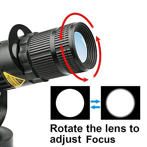 15W White LED Pin Spot Light, Manual Focus, Adjustable 4 Apertures, for DJ Disco Party Wedding Stage Effect Lighting - Image 5