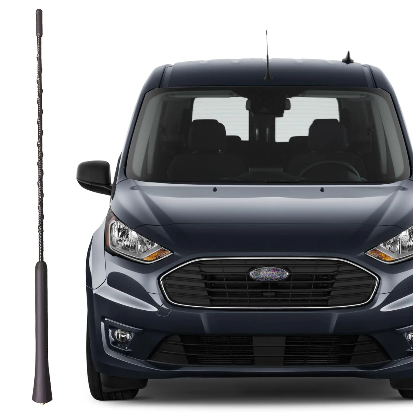 16 Inch Antenna for Ford Transit Connect (2010-2024), Flexible Rubber Antenna Replacement Mast for Ford Transit Connect 2010 2011 2012 2013 2014 2015 2016 2017 2018 2019 2020 2021 2022 2023 2024