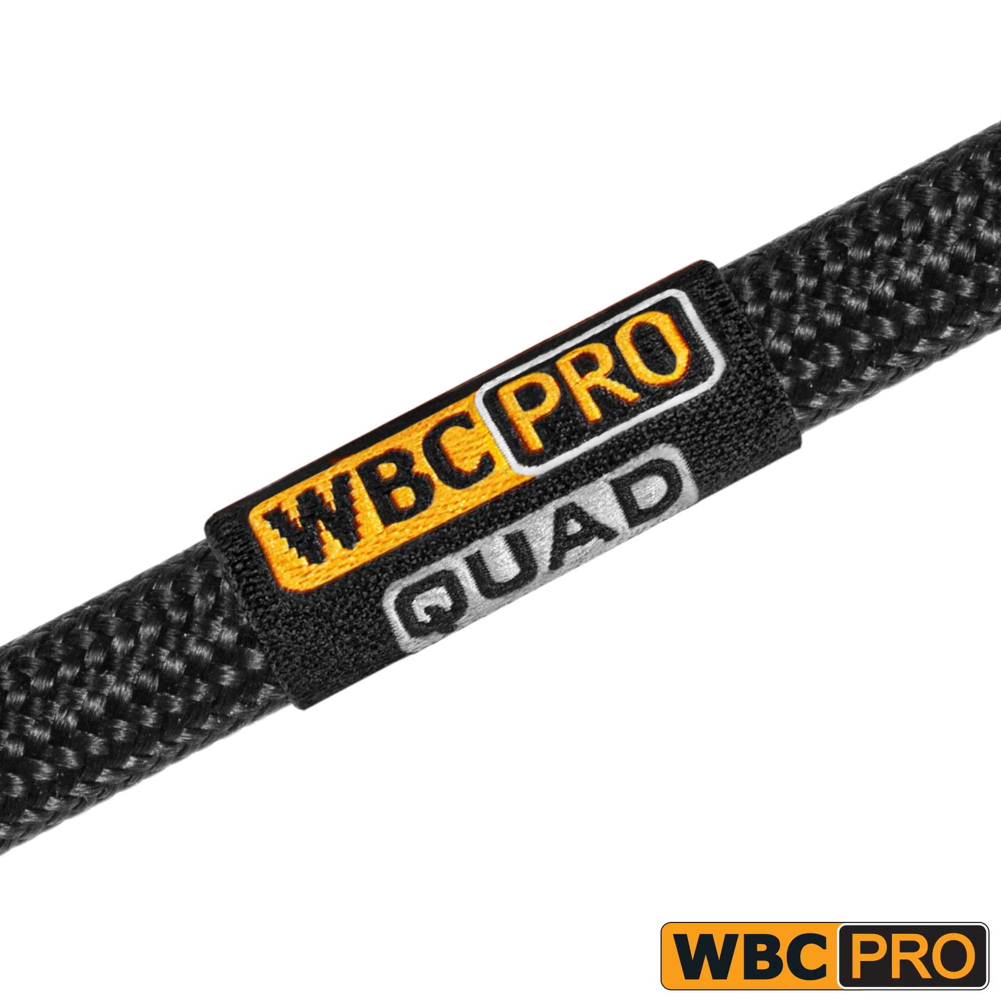 18 Foot - WBC-PRO-Quad Ultra-Silent Ultra-Flexible Balanced Star-Quad Cable with Neutrik Male & Female XLR Plugs & Black Tweed Jacket - Image 4