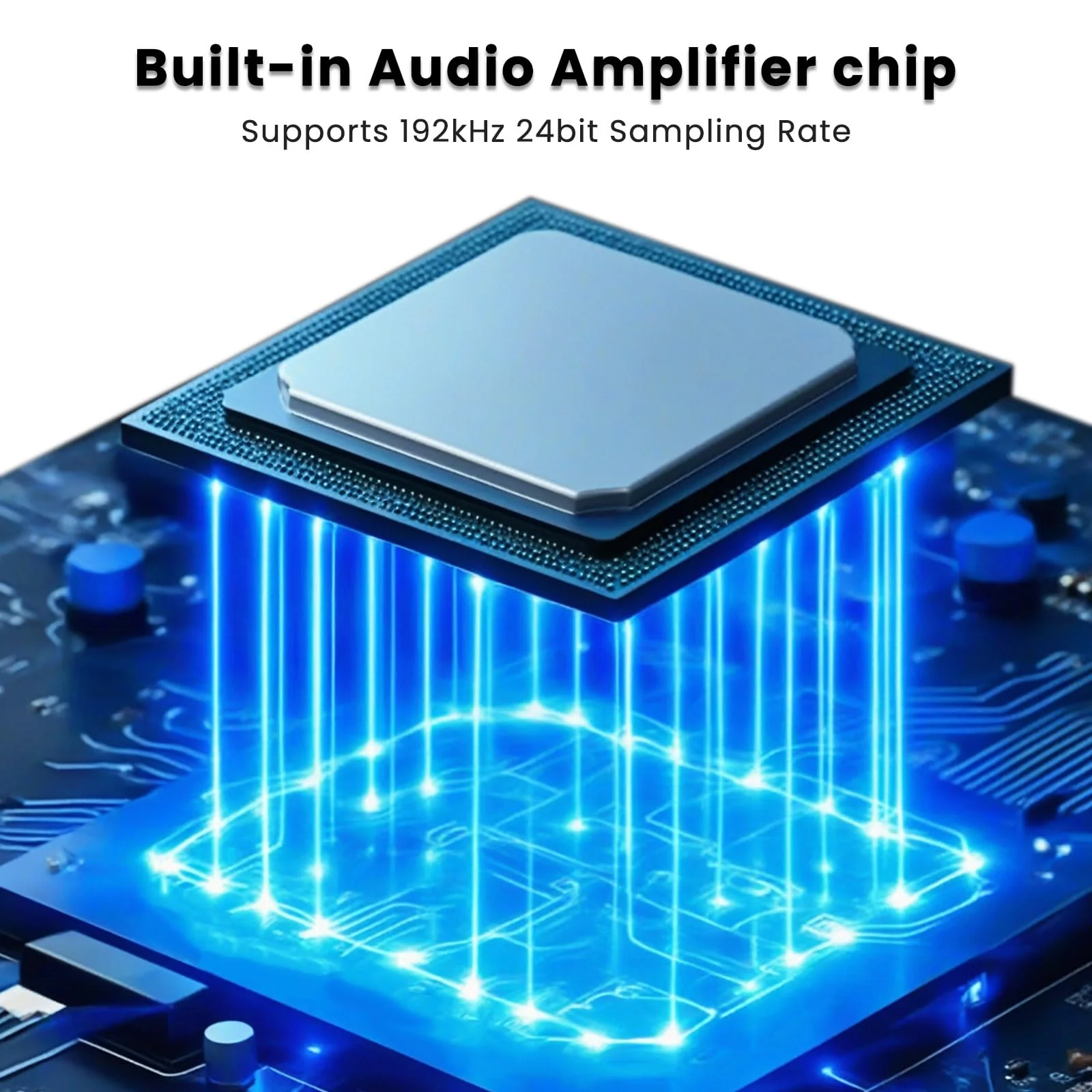 192kHz Optical to RCA Adapter DAC Digital to Analog Audio Converter with Optical Cable to RCA L/R Audio Adapter for HDTV, DVD, Blu-Ray Players and Game Consoles(RCA Male) - Image 4