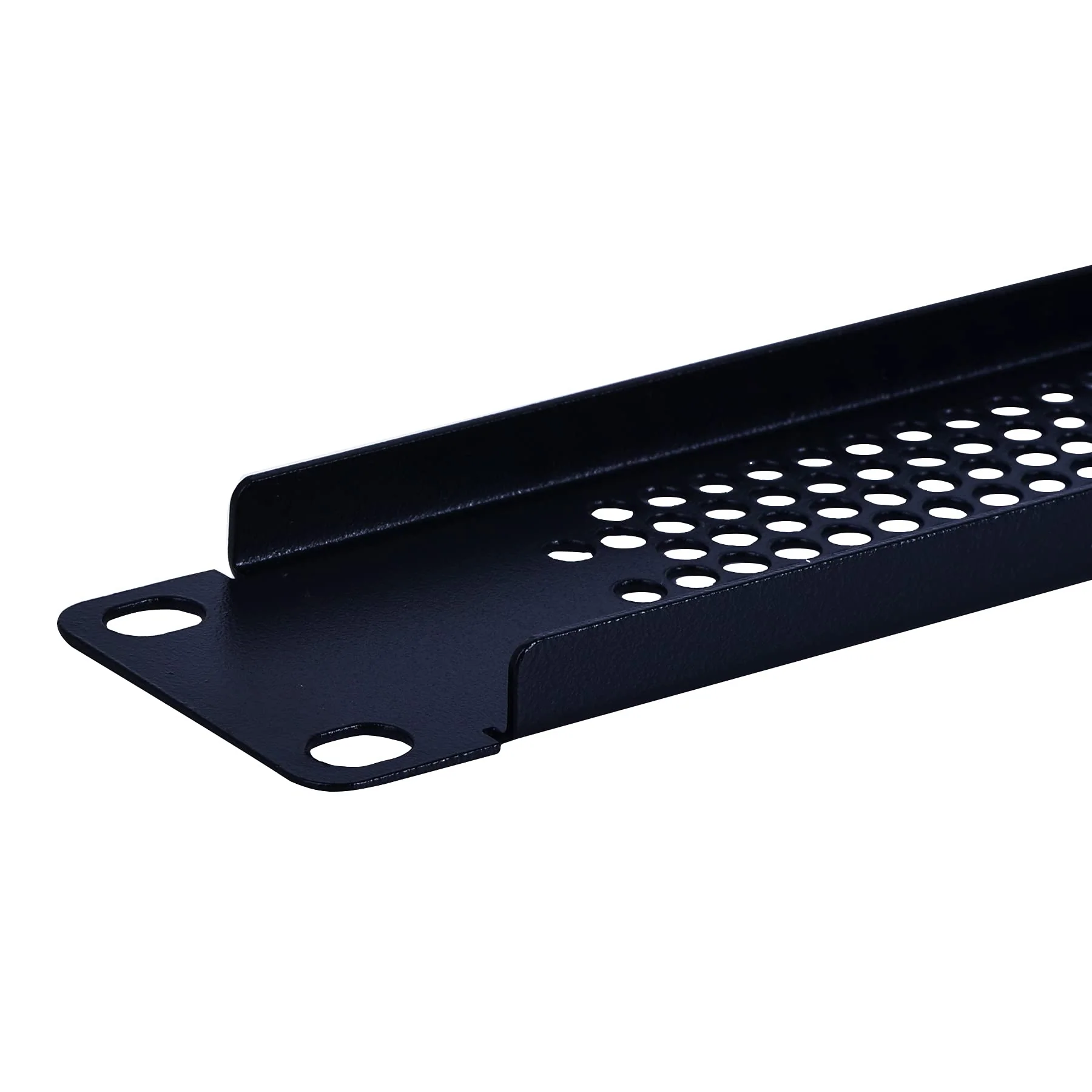 1U Blank Rack Mount Panel Spacer with Venting for 19in Server Rack Enclosure or Network Cabinet – 2 Pack, Black 1U - Image 5