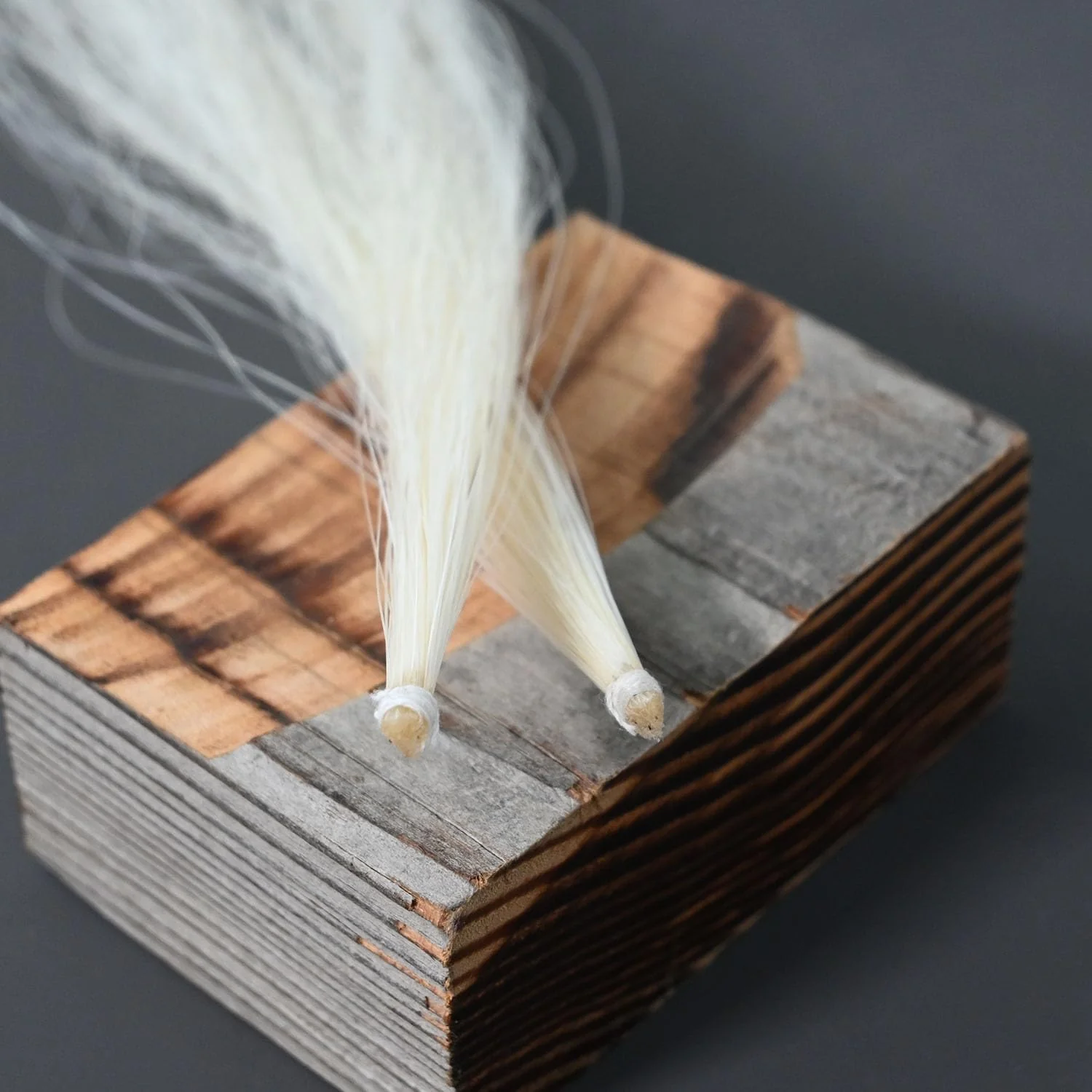 2 Hanks Cello Bow Hair Replacement 29 Inches Natural Mongolian Horse Hair for 4/4 Cello Bow Rehair Tools Accessories Sets - Image 4