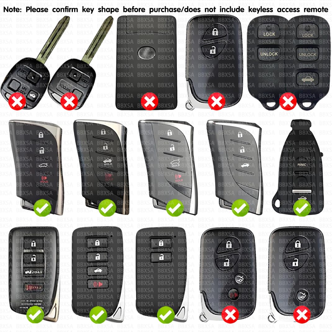 (2 Pack) Key Fob Replacement Batteries for Lexus Fits RX ES NX IS UX GX RC GS LS RX350 ES350 NX300 RX450h NX200t ES300h GX460 NX350 GS350 IS300 UX200 IS350 UX250h RC350 Smart Remote Key Fob Battery - Image 2