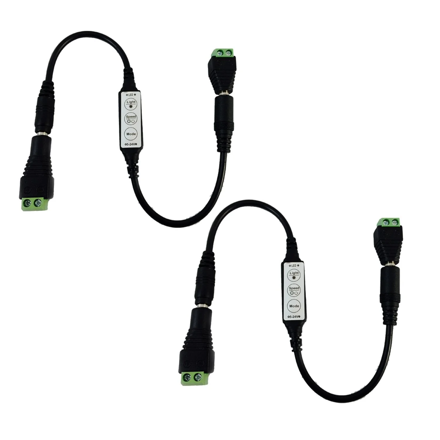 2 Pack Special Effects Lighting LED Control with Wire Terminal Blocks dimming Strobe Flash Blink