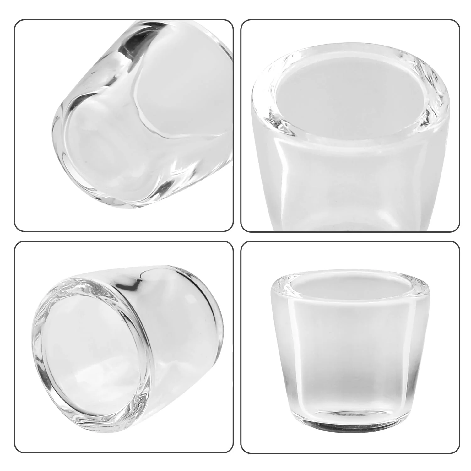 2 Packs Quartz Bowl Inserts for Peak Accessory, Enhanced Performance, Flat Bottom, Reused Glass Insert Bowl Accessories, Replacement Insert - Image 4