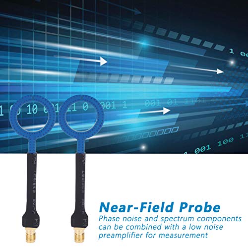 2-Piece EMC Near Field Probe Set 20 mm H-Field Probe EMC Magnetic Field Probe Antenna SMA Socket Interface 1.6 mm / 0.06 Inch - Image 3