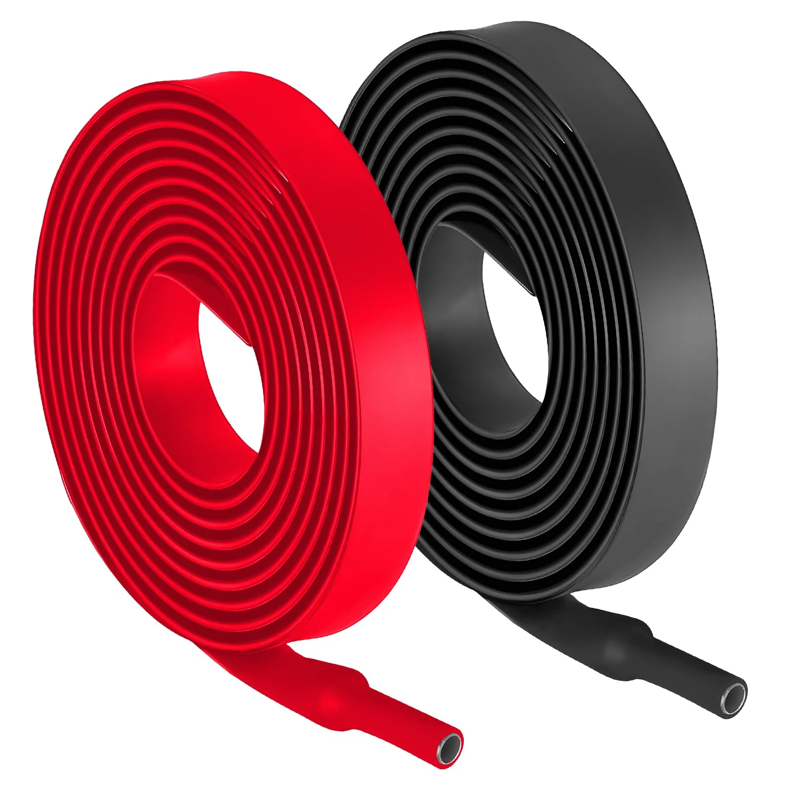 2 Pieces 3:1 Heat Shrink Tubing, Diameter 30 mm & 2 m Length, Heat Shrink Tubes with Adhesive, Waterproof and Insulation, Heat Shrink Tubing Sold by the Metre for Cable Insulation, Marking, Cable Ø30mm & 2m