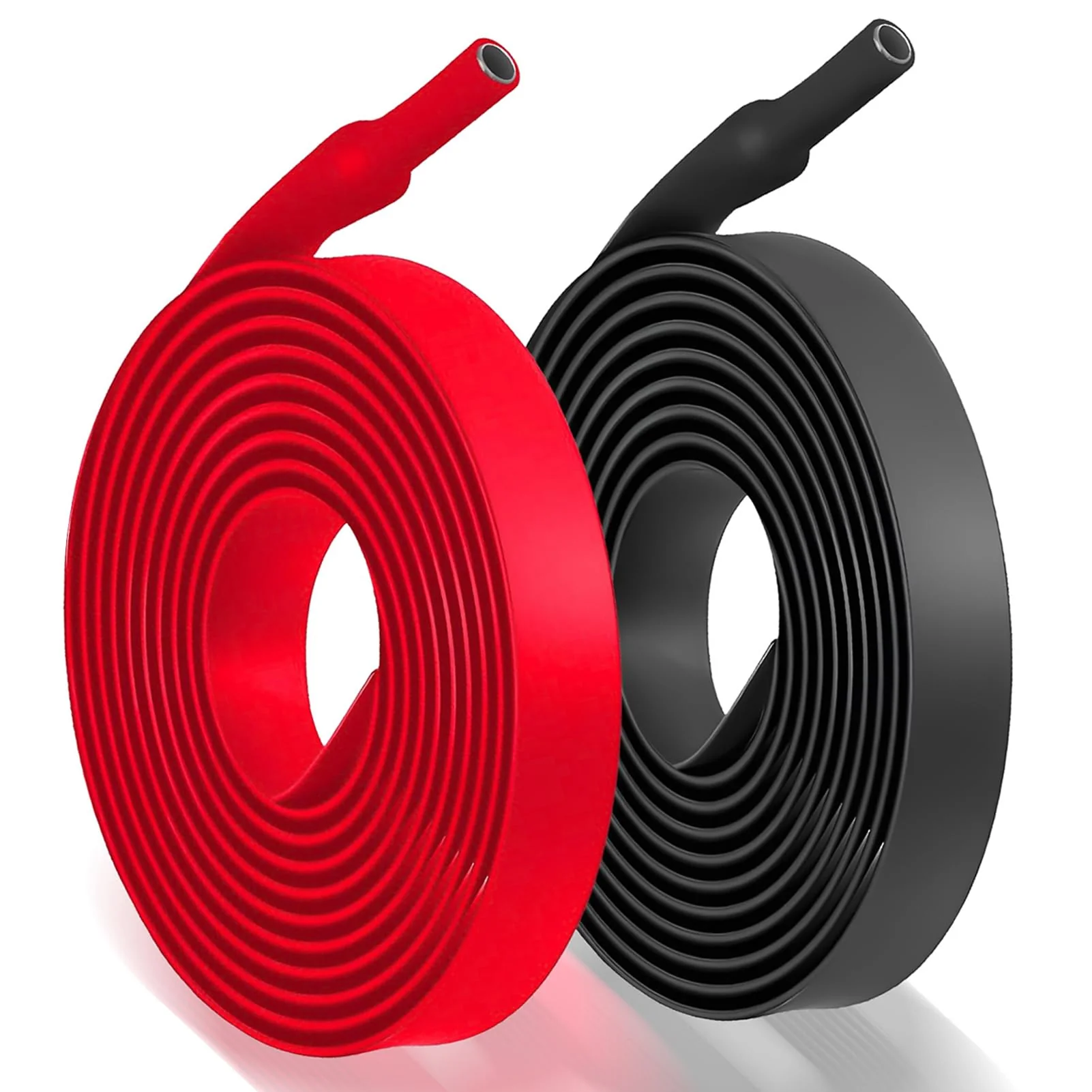 2 Pieces 4:1 Heat Shrink Tubing, Diameter 8 mm & 2 m Length, Heat Shrink Tubes with Adhesive, Waterproof and Insulation, Heat Shrink Tubing Sold by the Metre for Cable Insulation, Marking, Cable Ø8mm & 2m