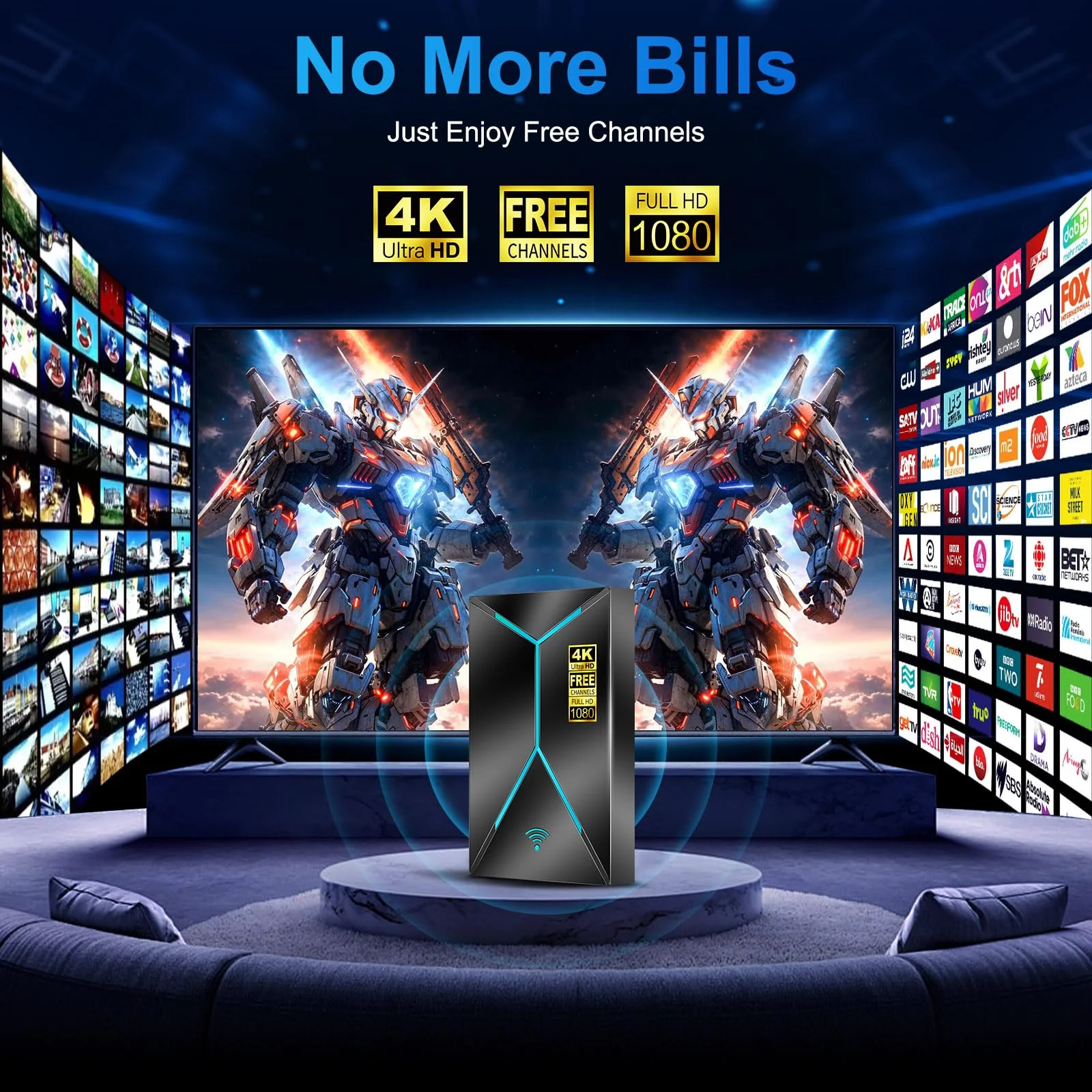 2026 Upgraded TV Antenna Indoor Outdoor, 3200+ Miles Long Range Digital HDTV Antenna with Signal Amplifier Booster, 26FT Coaxial Cable for Local Channels, Supports 4K 8K 1080p for Smart & Older TVs - Image 8