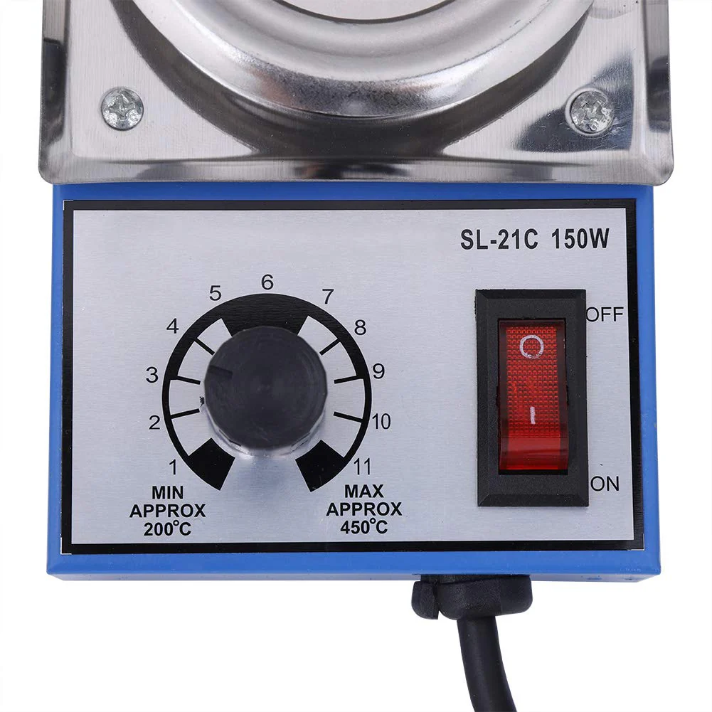 220V 150W Soldering Pot Soldering Soldering Pot Saldatore A Stagno Desoldering Bath 50mm St-21C 450 Degree Max - Image 4