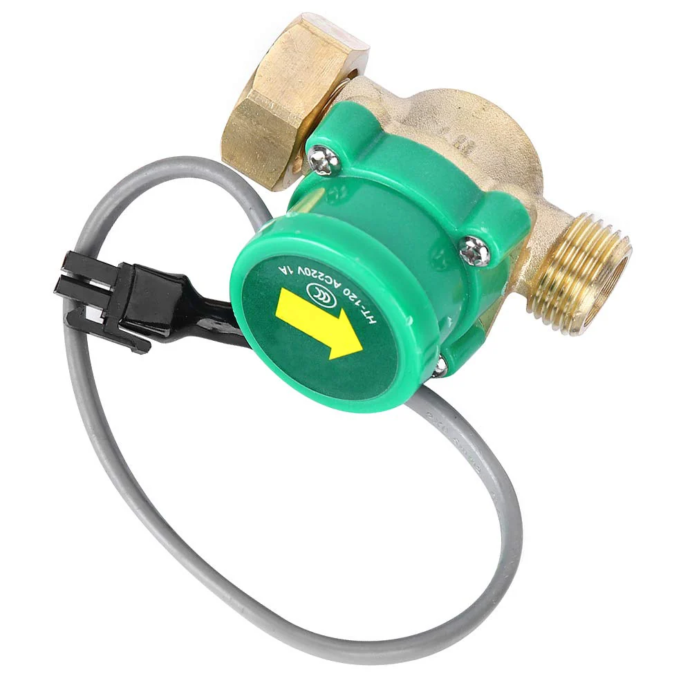 220V Water Pump Flow Sensor Booster Pump Switch Brass Pipeline Switch Electronic Pressure Automatic Control Tap - Image 9