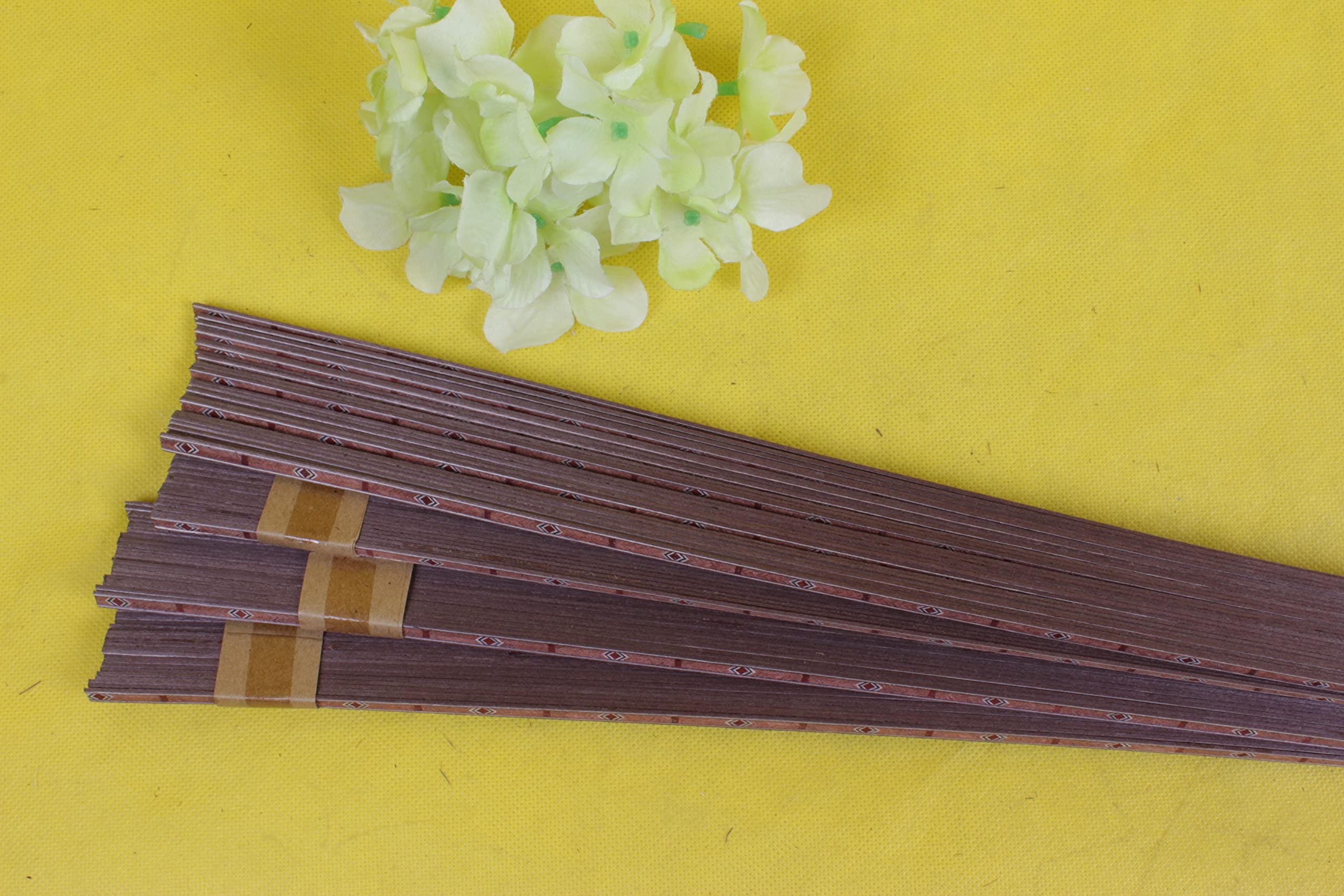 25x Guitar Strip Inlay Guitar Binding Figured Purfling Guitar Body Binding wood Inlay 640x5x1mm - Image 3