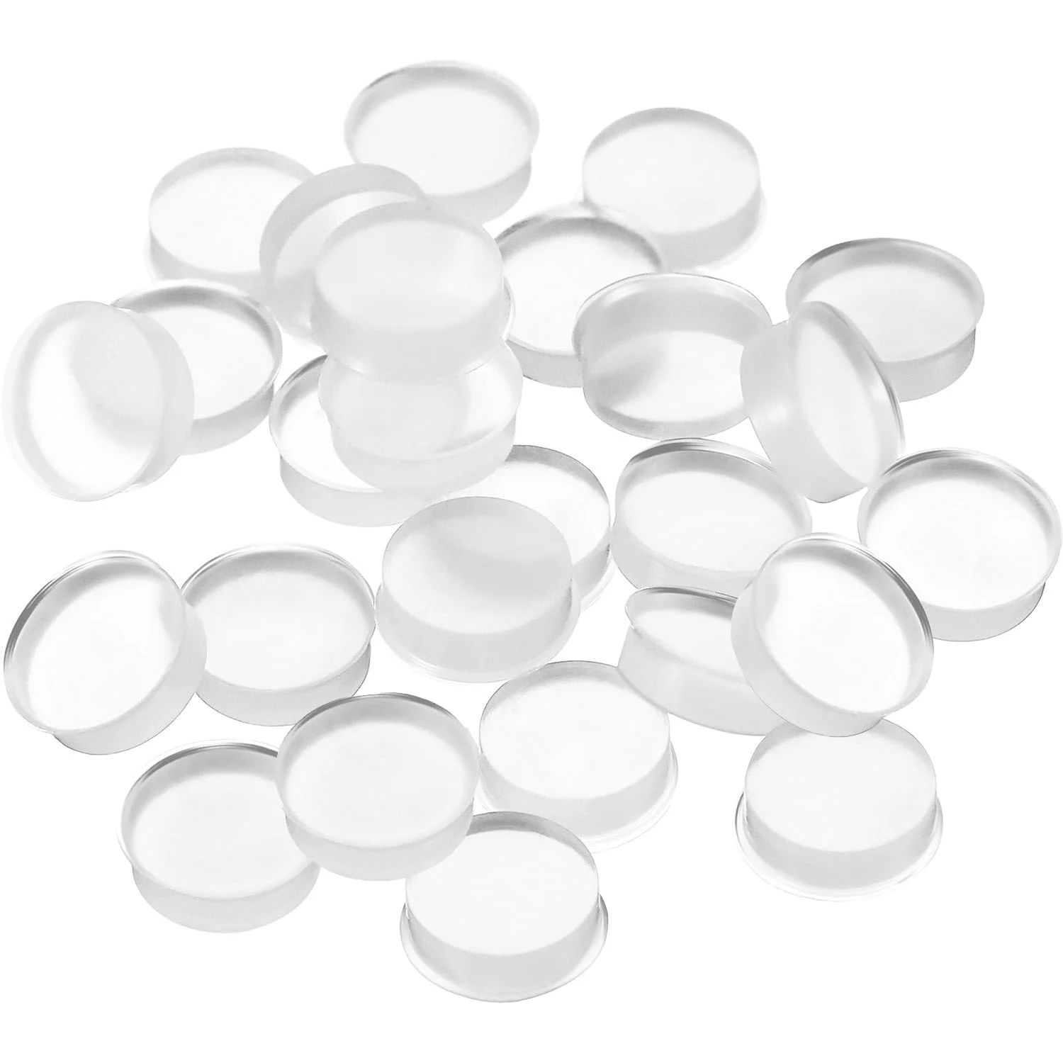 26 Pieces Silicone Flute Plug, Flute Key Cover, 8 mm Flute Hole Plug Soft Flute Key Cover for Most Brand Flute 26