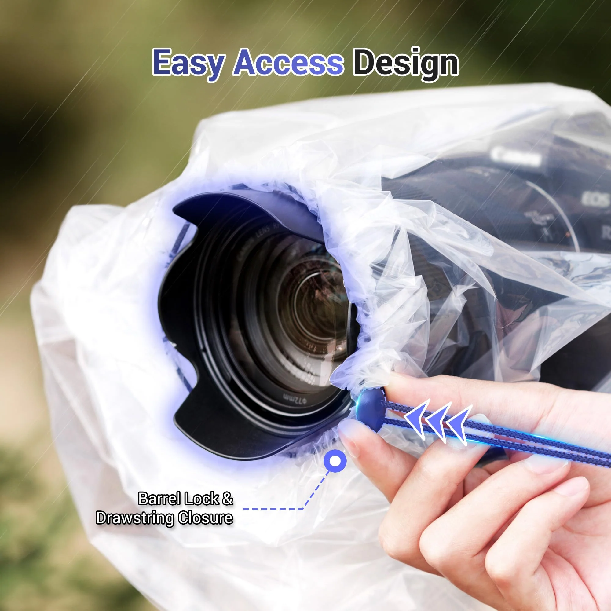 2Pack Clear Stabilizer Rain Cover,Gimbal Stabilizer for Camera Raincoat fits DJI RS 4 Pro RS4 RS 3 Mini Pro,RSC 2,RS 2,Ronin-SC S, Weebill 3S,Crane M2S & More Stabilizer Below 16.3x8.6x7.7 (2 Pack)for Gimbal Stabilizer - Image 4