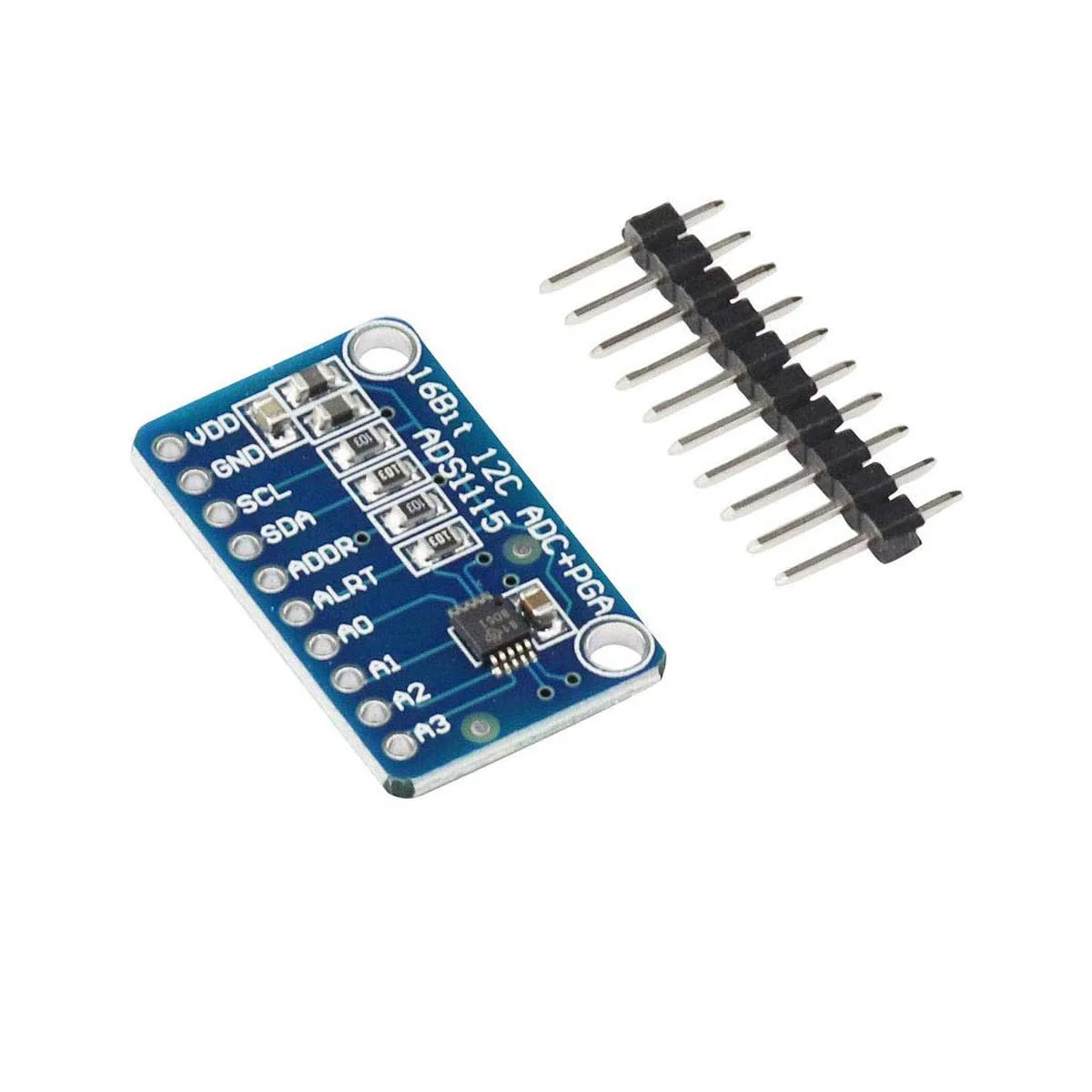 2PCS ADS1115 Analog-to-Digital Converter 16 Bit 4 Channel I2C IIC Module Converter with Programmable Gain Amplifier Converter Development for Arduino for Raspberry Pi DIY - Image 2