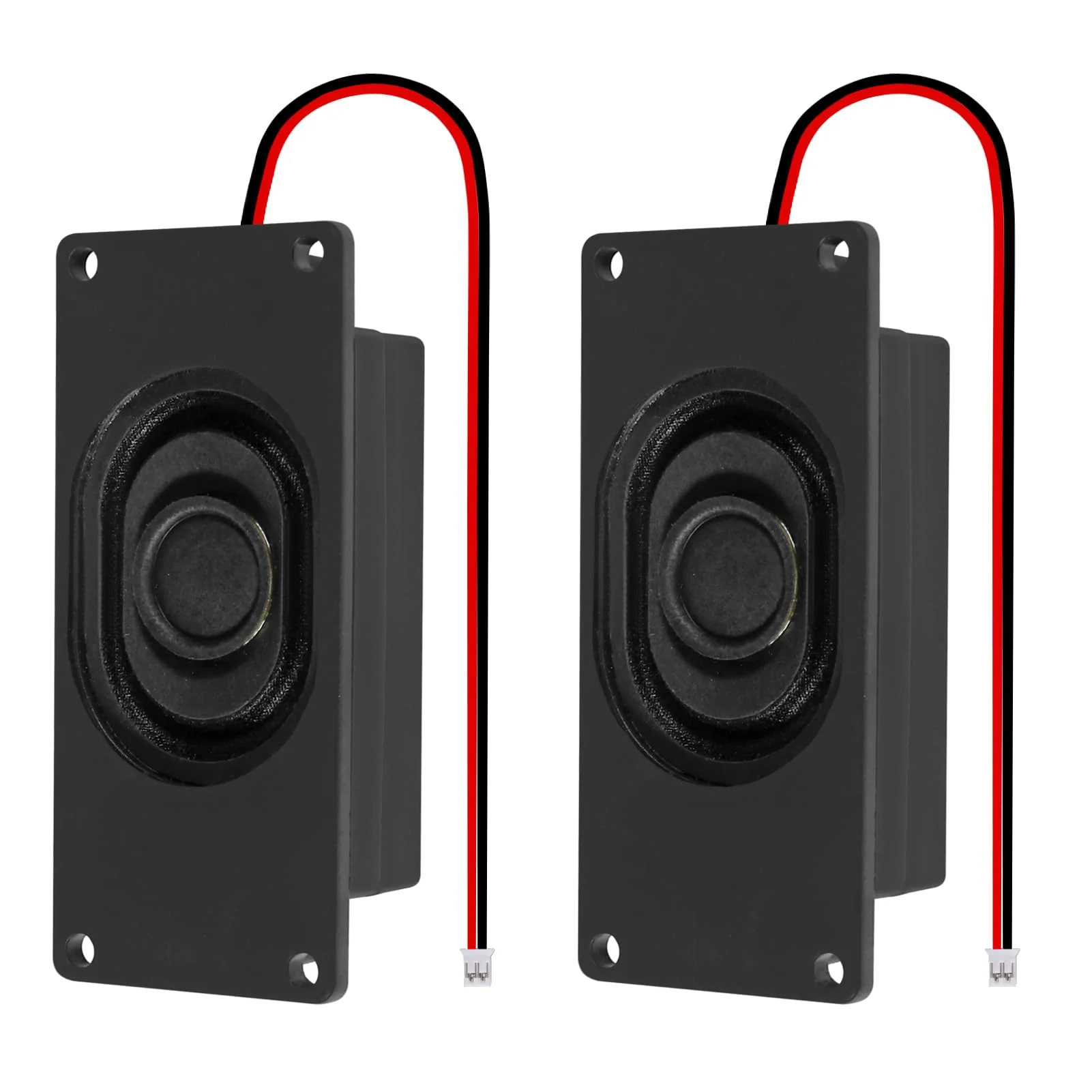 2Pcs Audio Speaker 3 Watt 4 Ohm Speaker 4ohm 3W Loundspeaker JST-PH2.0 Interface Speaker for Small Electronic Projects Advertising Machines LCD TV Monitors 4o 3w jst-ph2.0