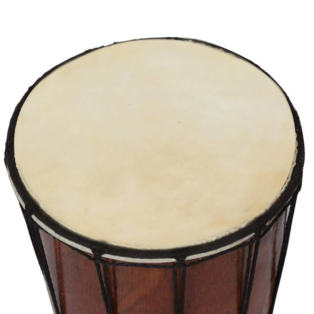2pcs Bongo Drum Head, Faux Buffalo Leather Drum Head with Consistent Clear Sound Accessory for African Bongo Drums(9.0 inch) 9.0 inch - Image 5