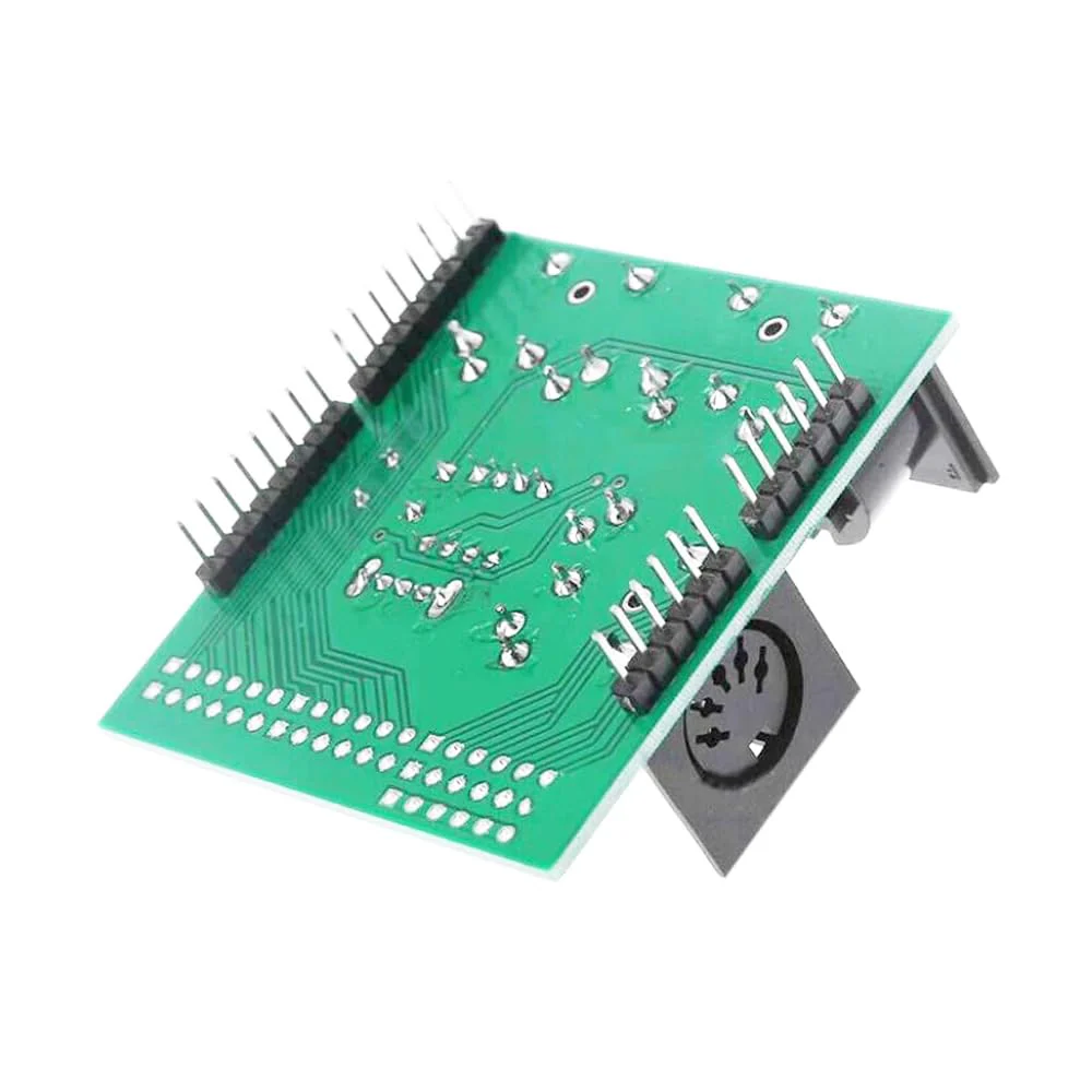 2pcs MIDI Shield Board for R3 AVI PIC Digital Interface Adapter with MIDI IN/OUT/THRU Ports and RUN/PGM Switch - Image 4