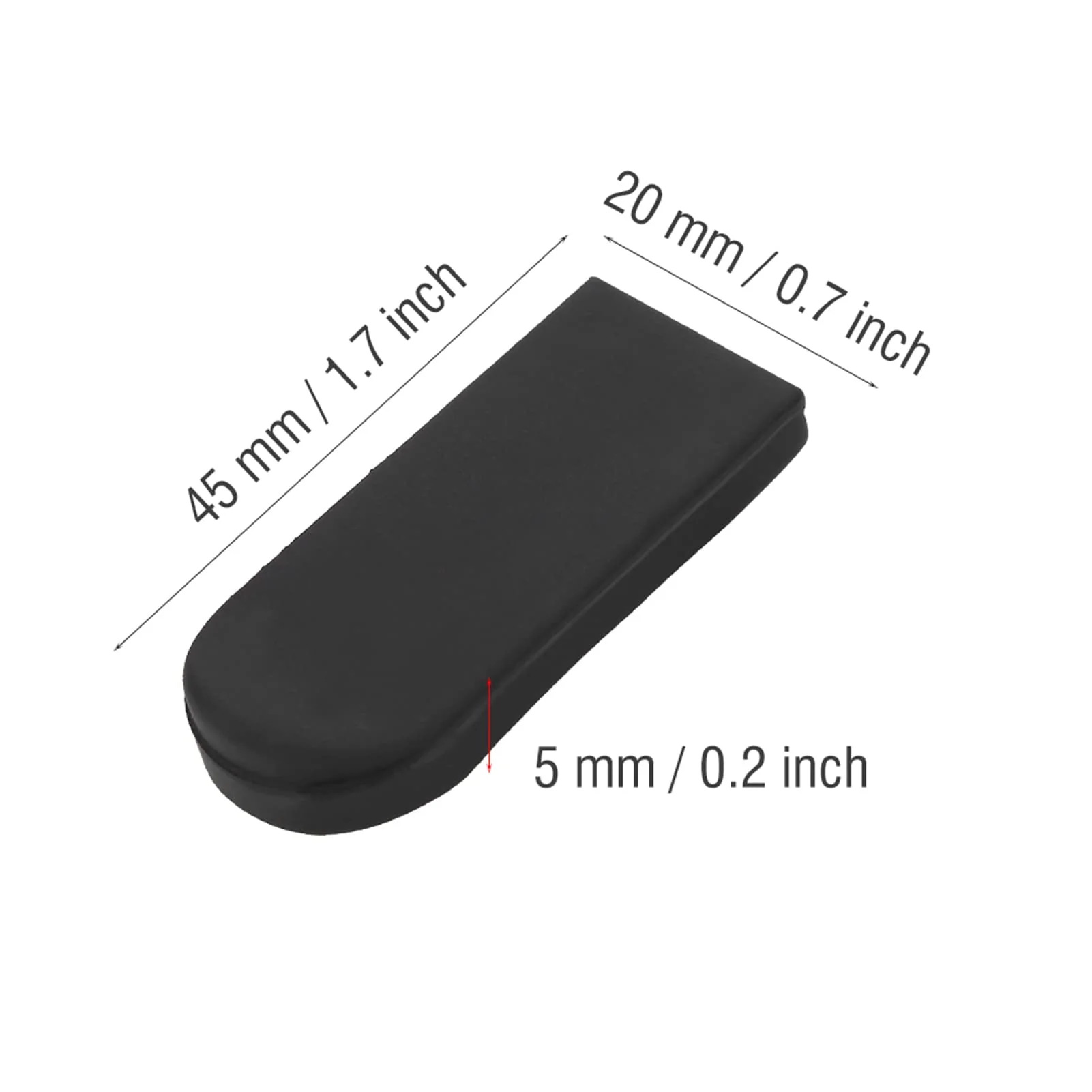 2PCS Saxophone Thumb Rest, Comfortable Saxophone Thumb Finger Rest Pad, Rubber Sax Gel Cushion Pad, for Tenor Saxophone, Baritone Saxophone - Image 3
