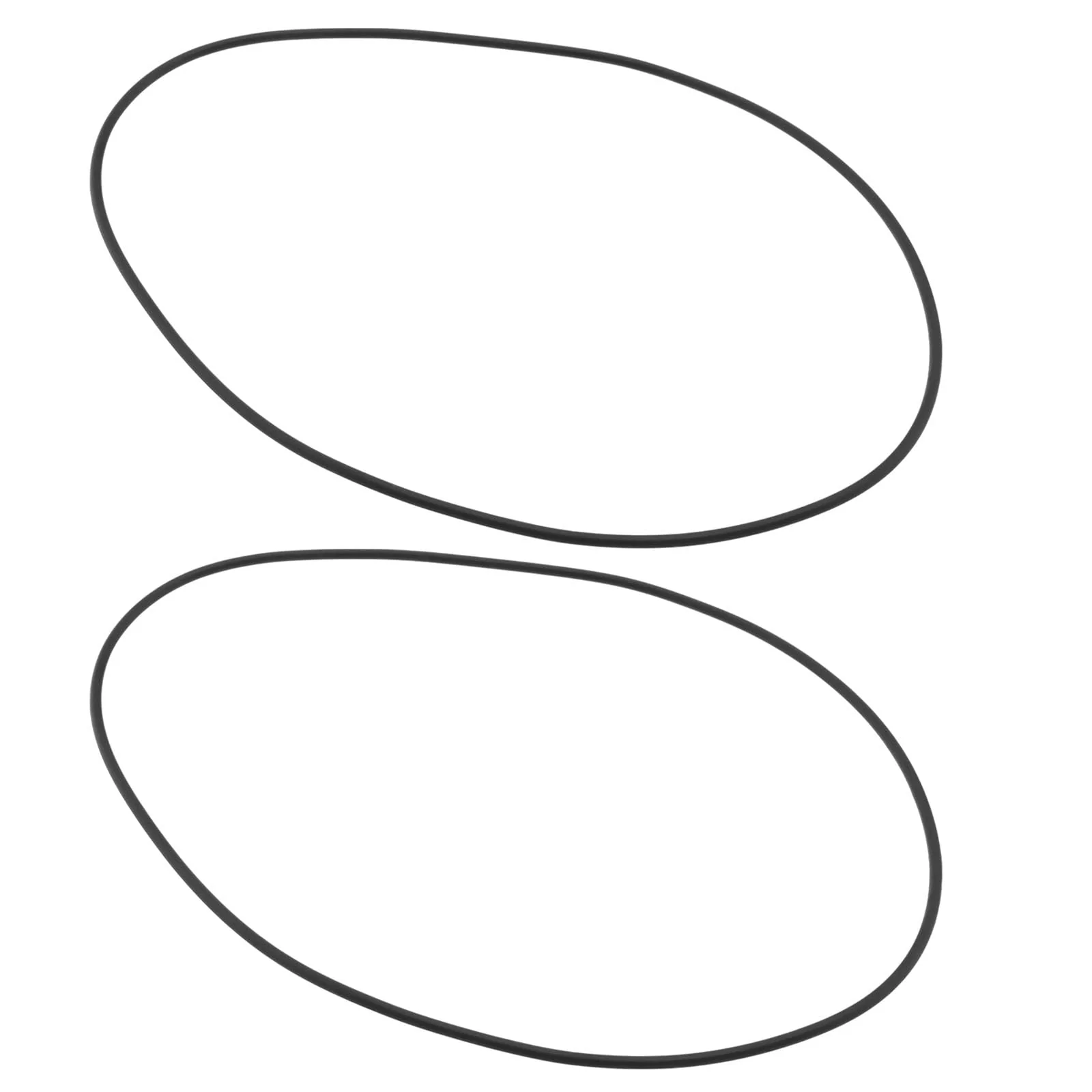 2pcs Turntable Drive Belt Elasticity Belt Record Player Belt Replacement Rubber Belt Compatible with Rega Turntables Wire Diameter 1.8mm Inner Diameter 109mm