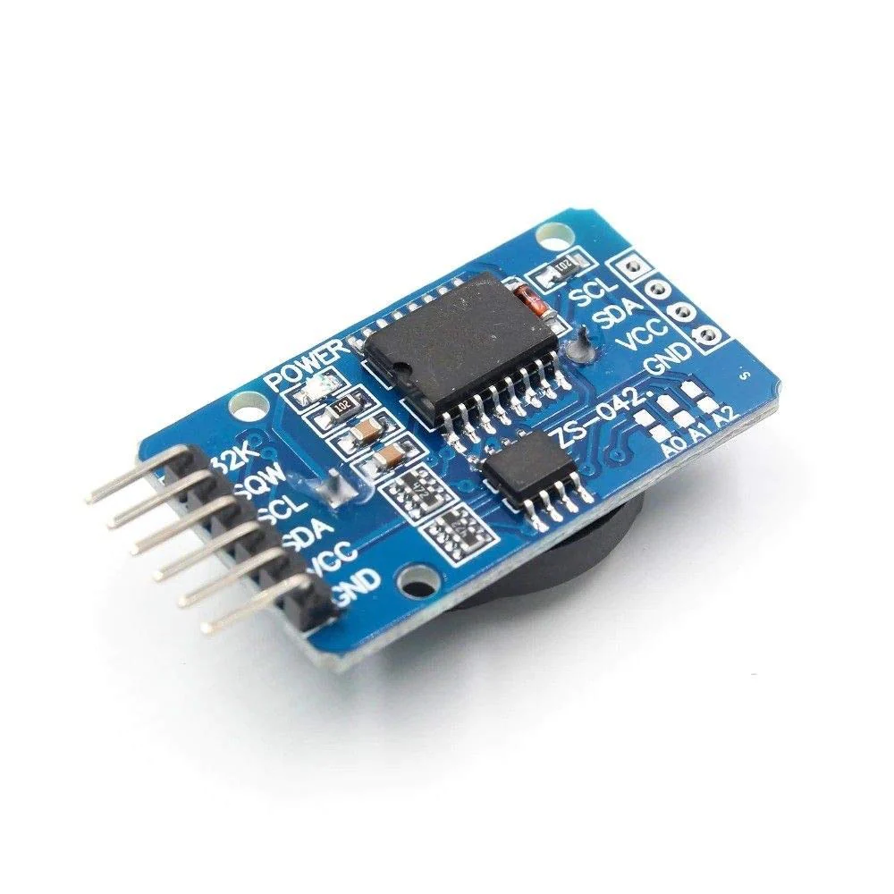 2xpcs DS3231 AT24C32 IIC Module Precision Clock for Arduino | 2xpcs I2C Module Tiny DS3231 AT24C32 Precision Real Time Clock Module for Arduino - Image 2