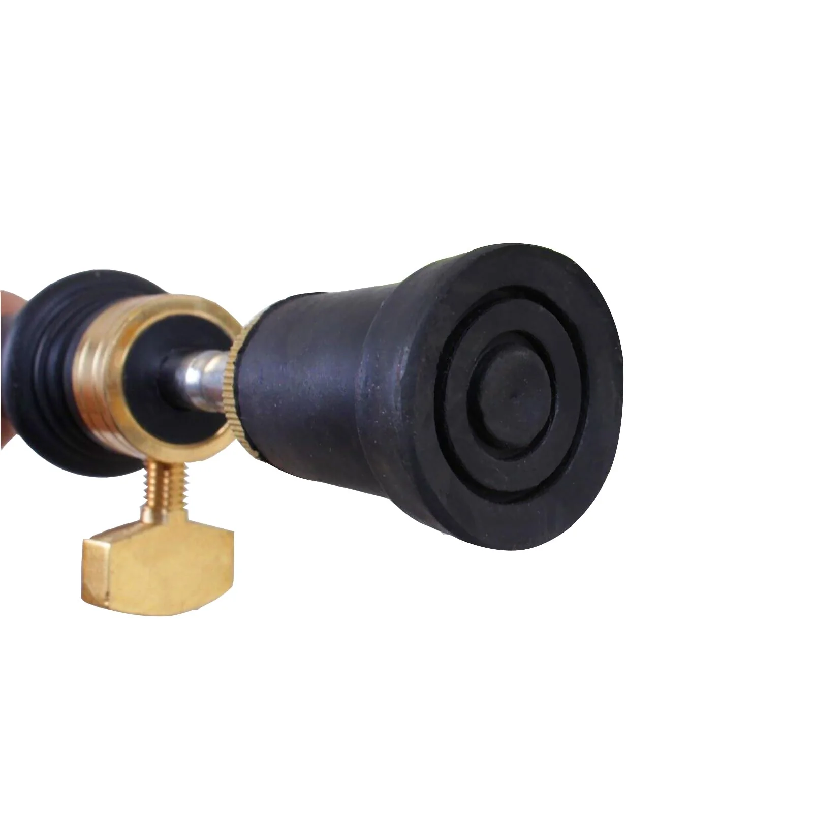 3/4 4/4 Double Bass End Pin Ebony Rubber Durable Skid bass parts Non-slip Bottom,1PCS - Image 3