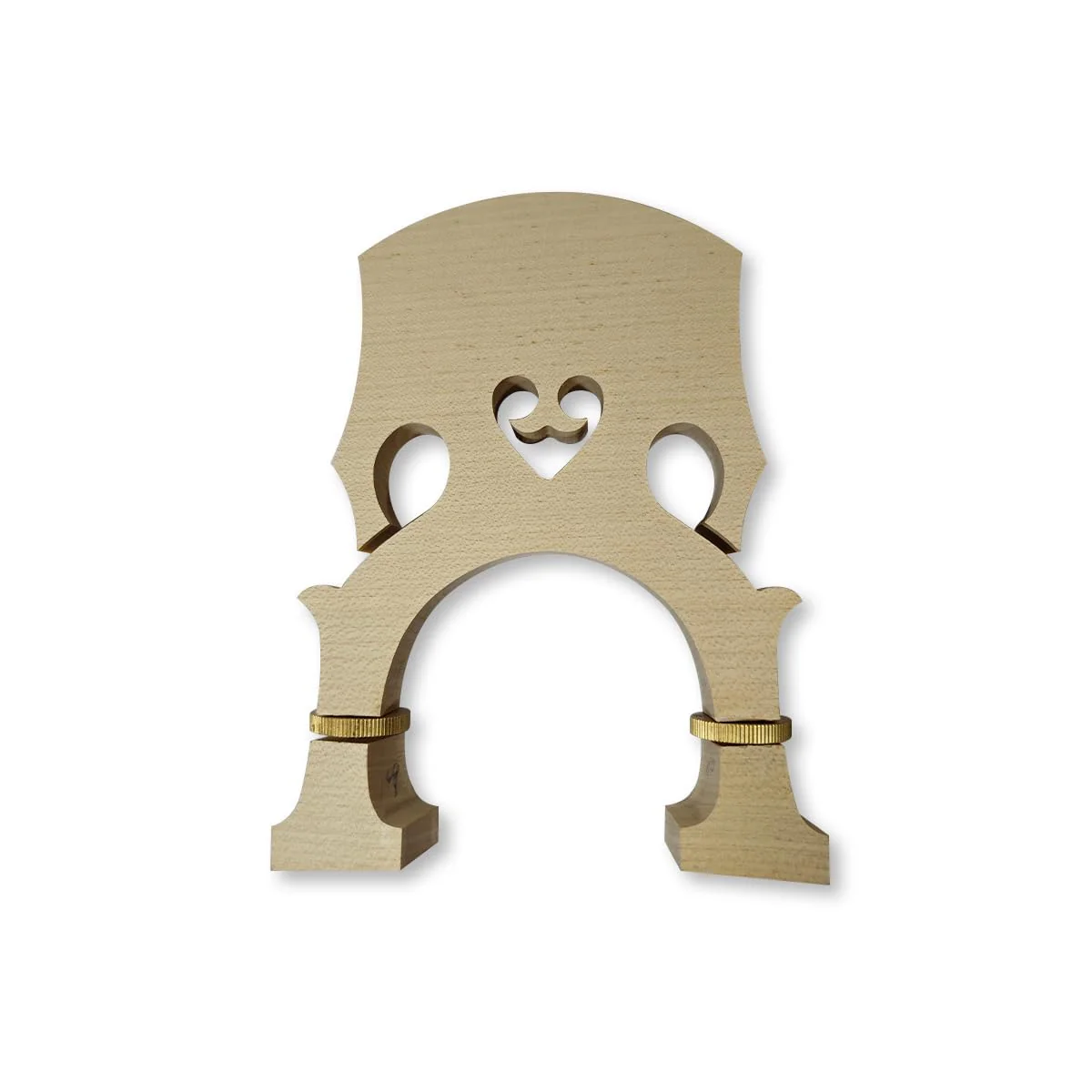 3/4 Upright Double Bass Bridge Bass Double Bass Accessory Upright Bass Parts (Maple Adjustable) Maple Adjustable - Image 4