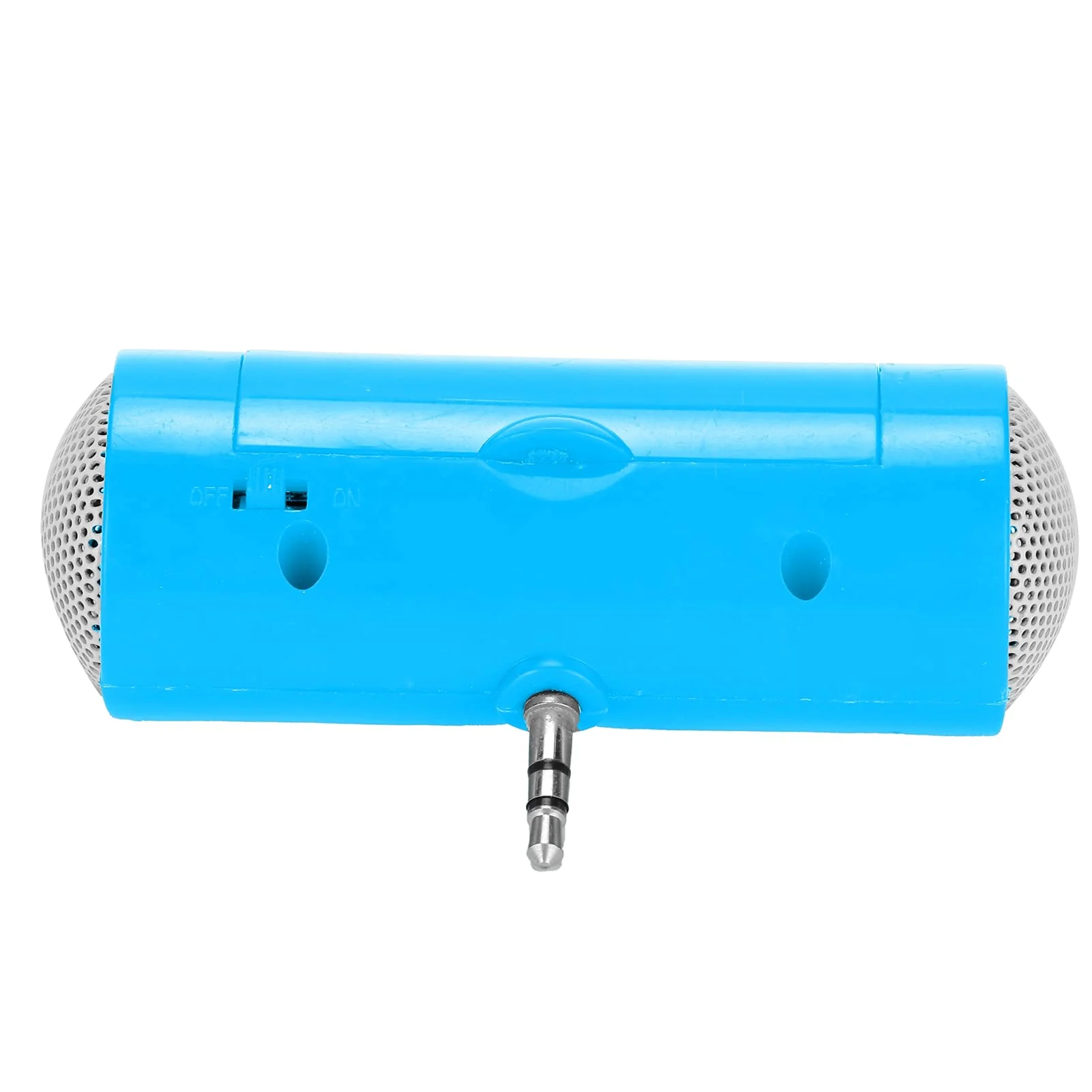 3.5 mm Jack Stereo Mini Speaker Portable Plug in Speaker for Mobile Phones and Tablets Plug in Speakers Mini Speaker with Aux Input Pillow for Sleeping Extern (Blue) Blue - Image 5