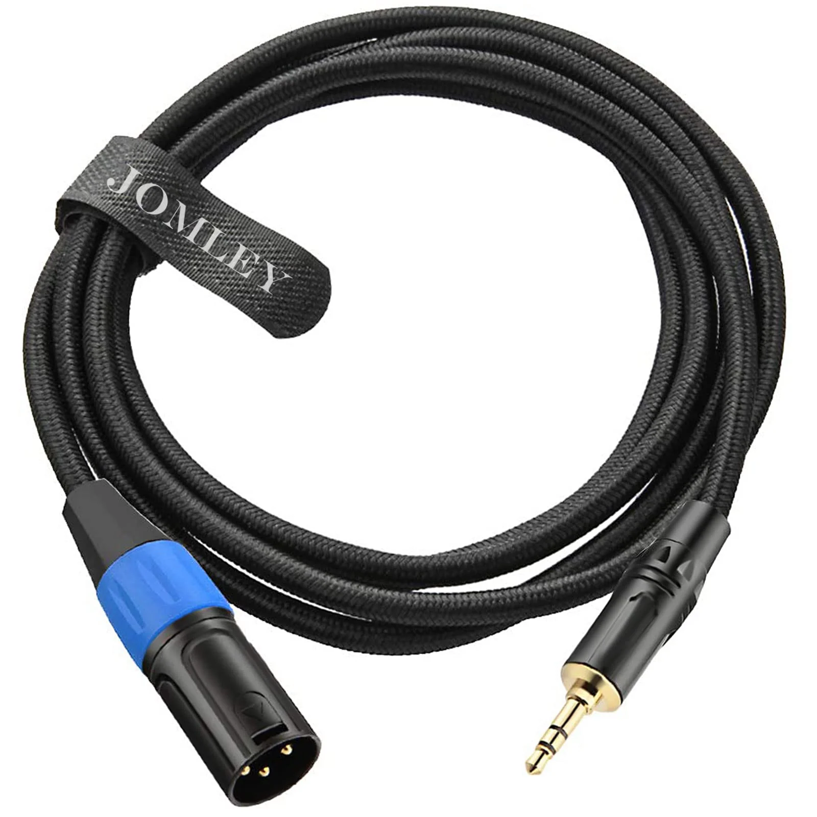 3.5mm to XLR Cable, XLR to 3.5mm Unbalanced Aux Micphone Cbale, 1/8 inch Mini Jack Stereo to XLR Male Cord Adapter for Cell Phone, Laptop, Speaker, Mixer - 3.3ft 3.3 feet - Image 2