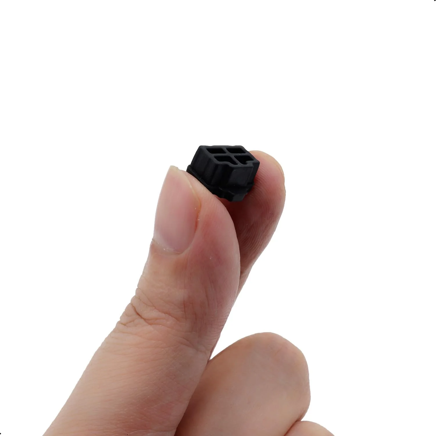 30 Pcs Silicone RJ45 Ethernet Hub Port RJ45 Anti-Dust Cover Cap Protector Plugs Stoppers for RJ45 Female Port Devices,TV,Computer,Other Devices,Black - Image 4