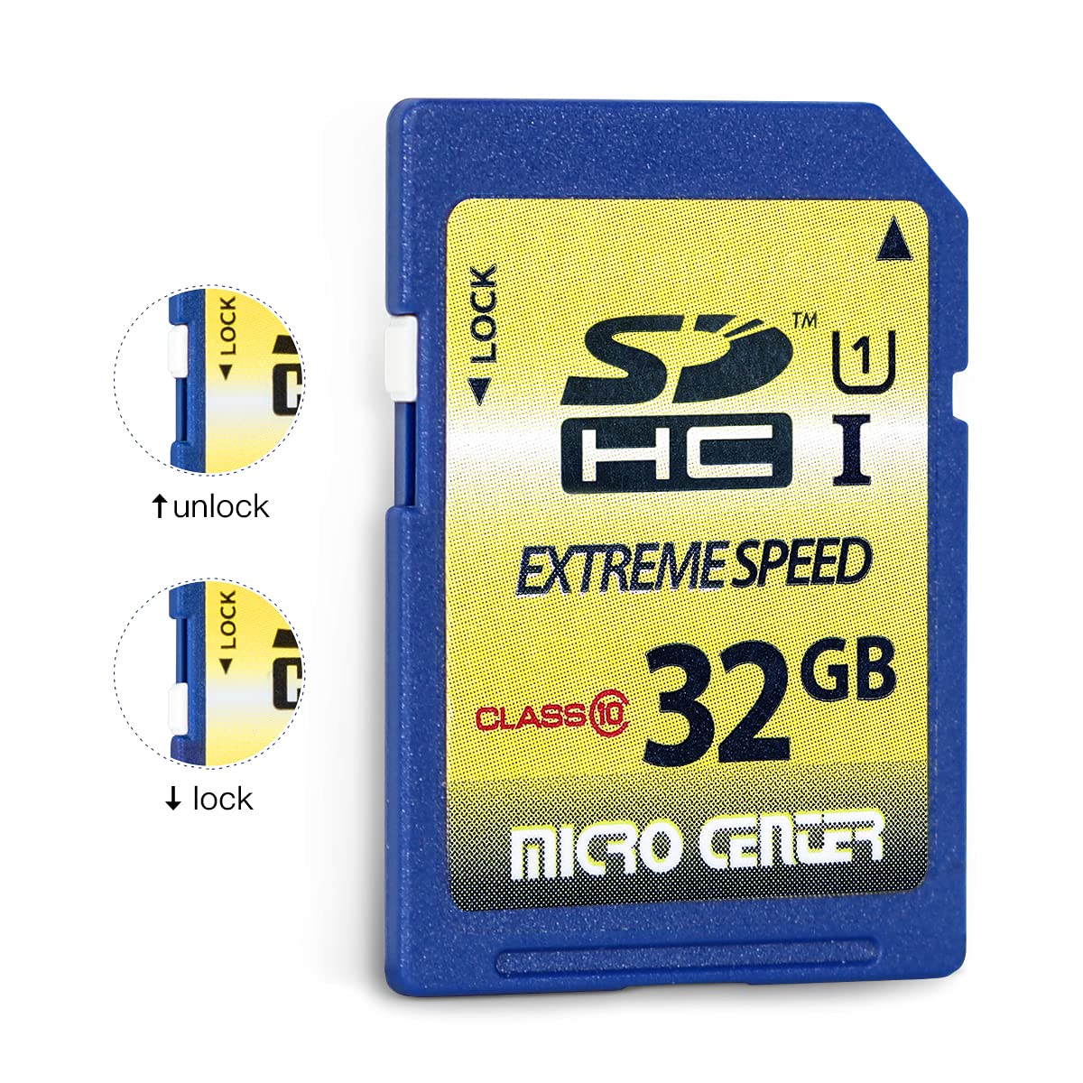32GB Class 10 SDHC Flash Memory Card SD Card by Micro Center (2 Pack) 32GB x 2 - Image 2