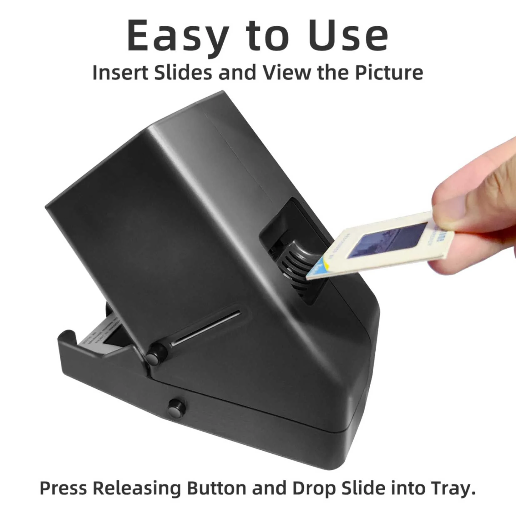 35mm Desk Top Portable Negative and Slide Viewer，LED Lighted and 3X Magnification - Image 4